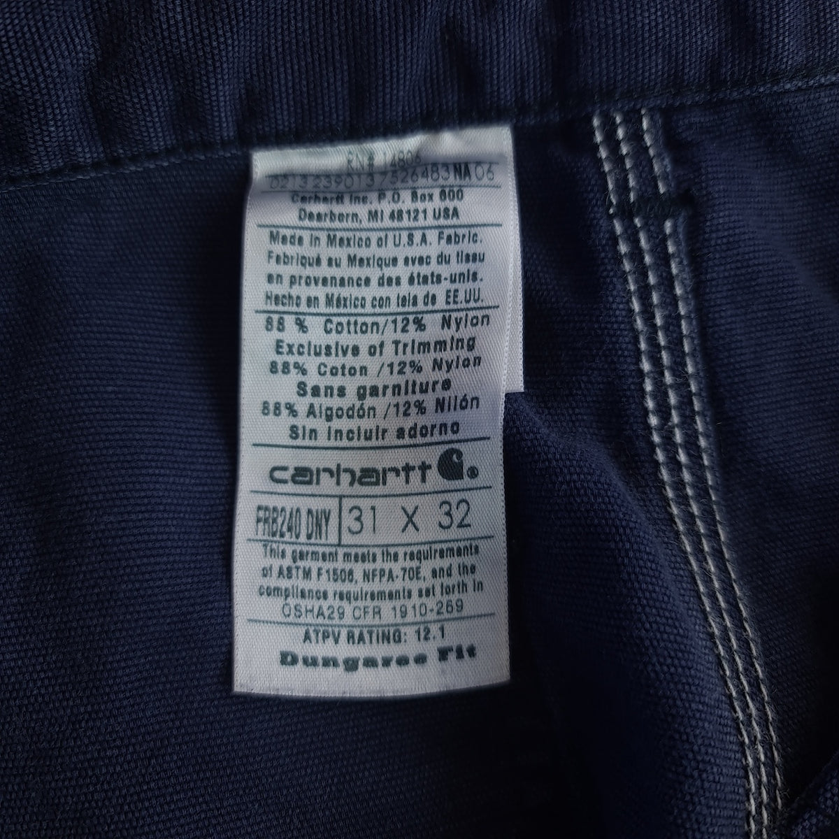 Carhartt FRB240 DNY Cargo Pants