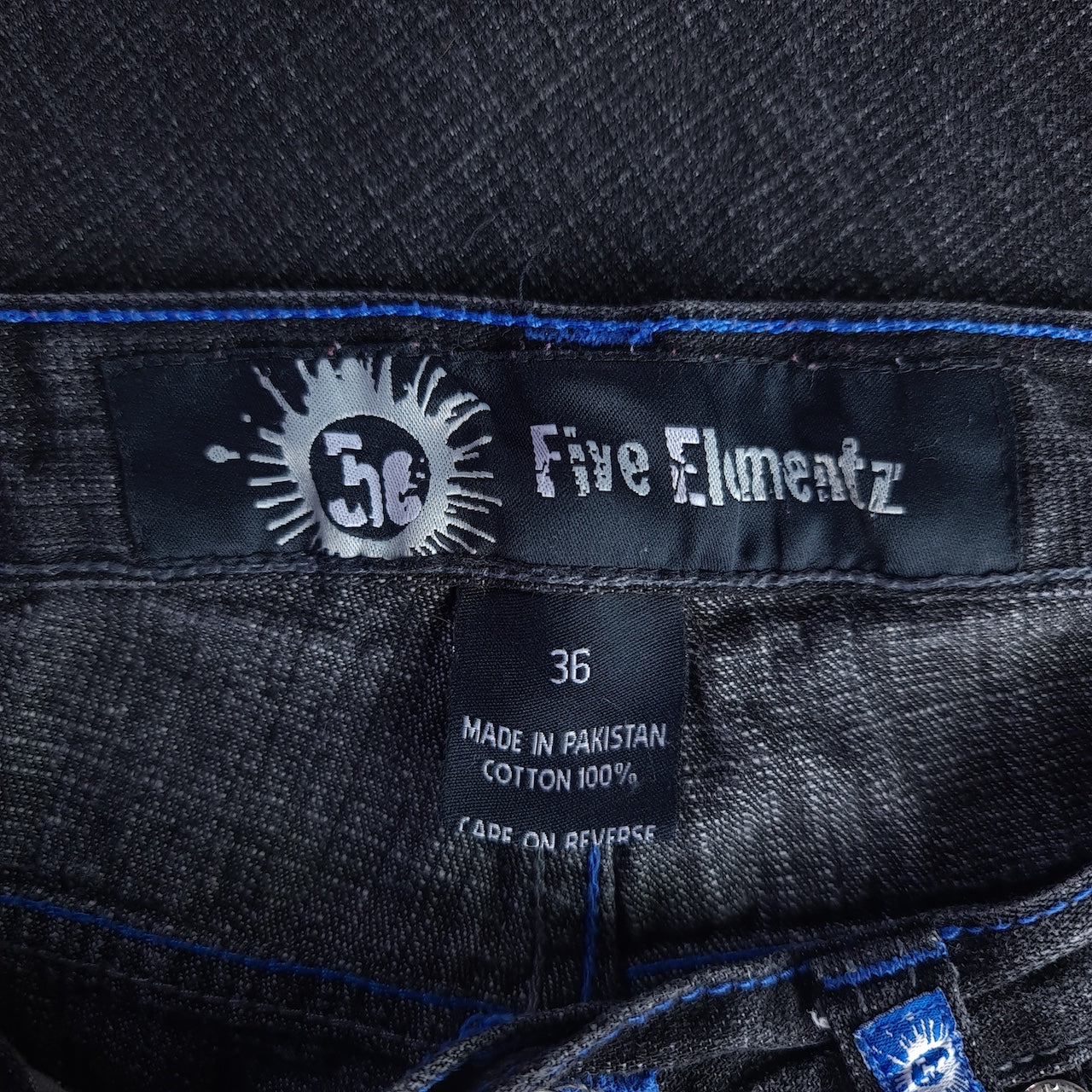 Y2K Five Elementz 45 Baggy Denim Jorts