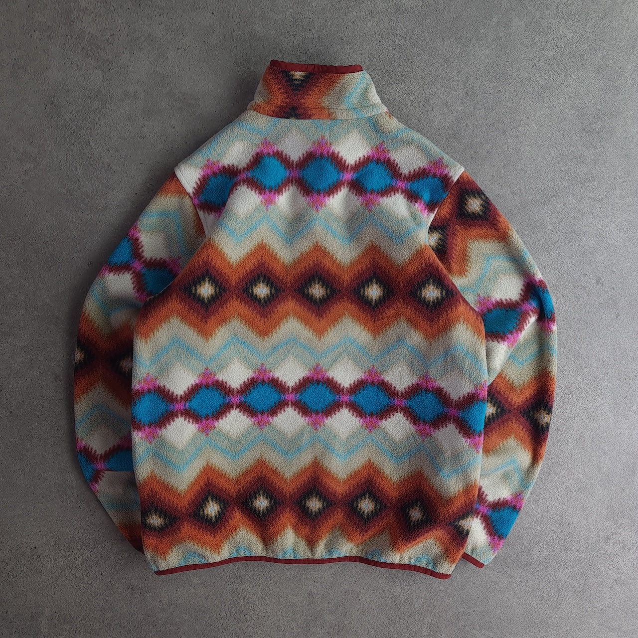 Patagonia Patterned Synchilla Snap T Fleece