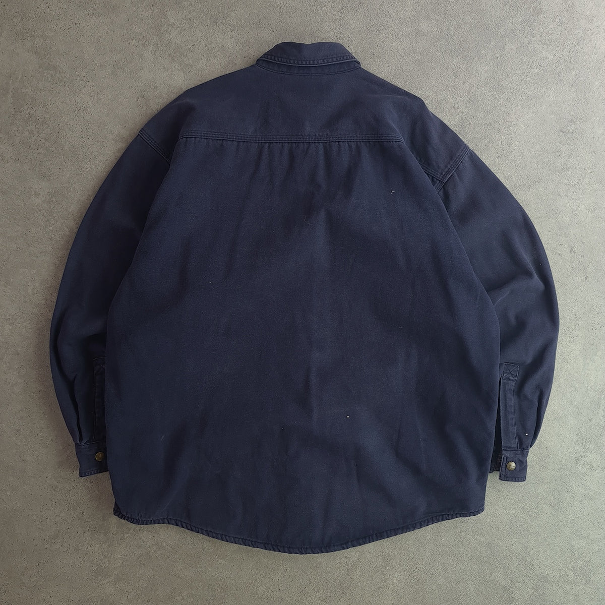 Carhartt Denim Snap Front Shirt Jacket