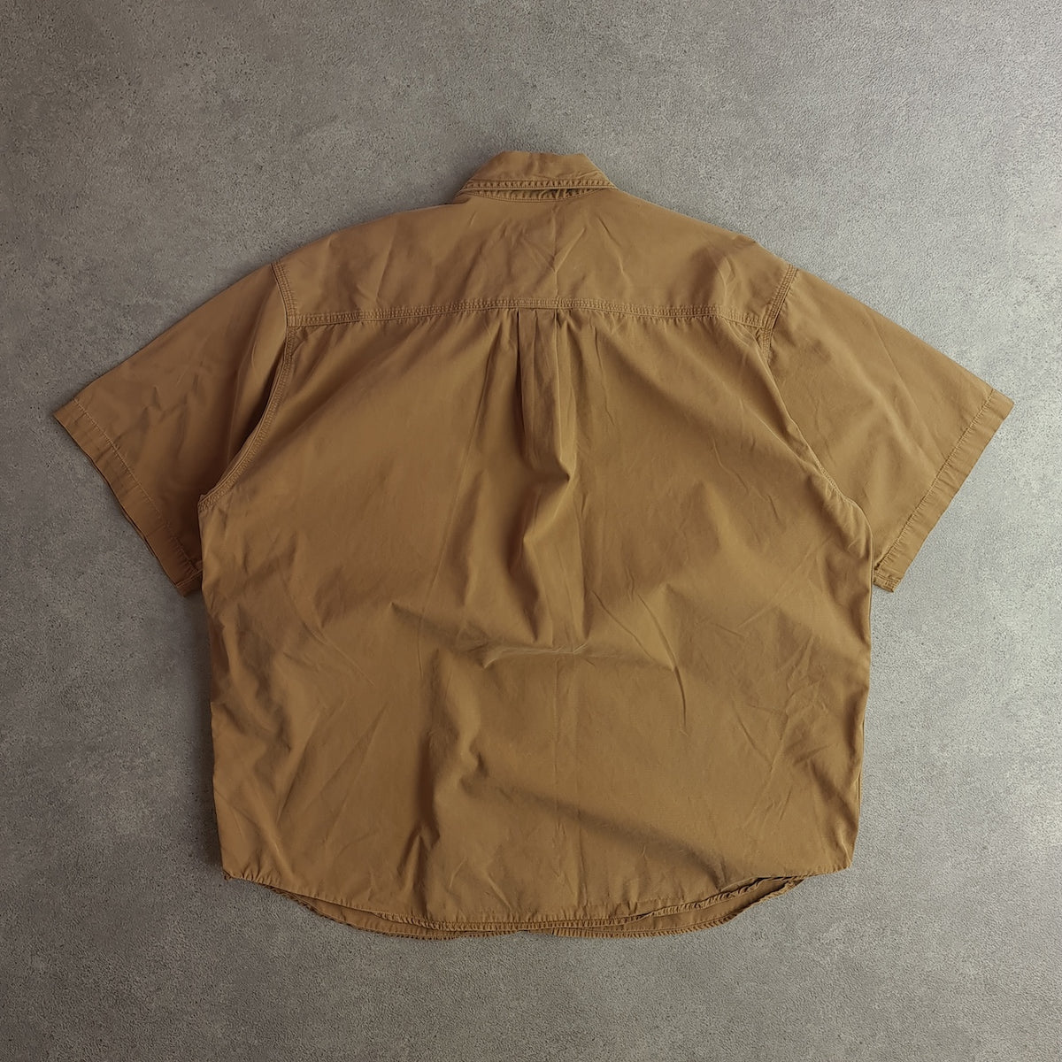Y2K Carhartt S133 Canvas Tradesman Short Sleeve Shirt