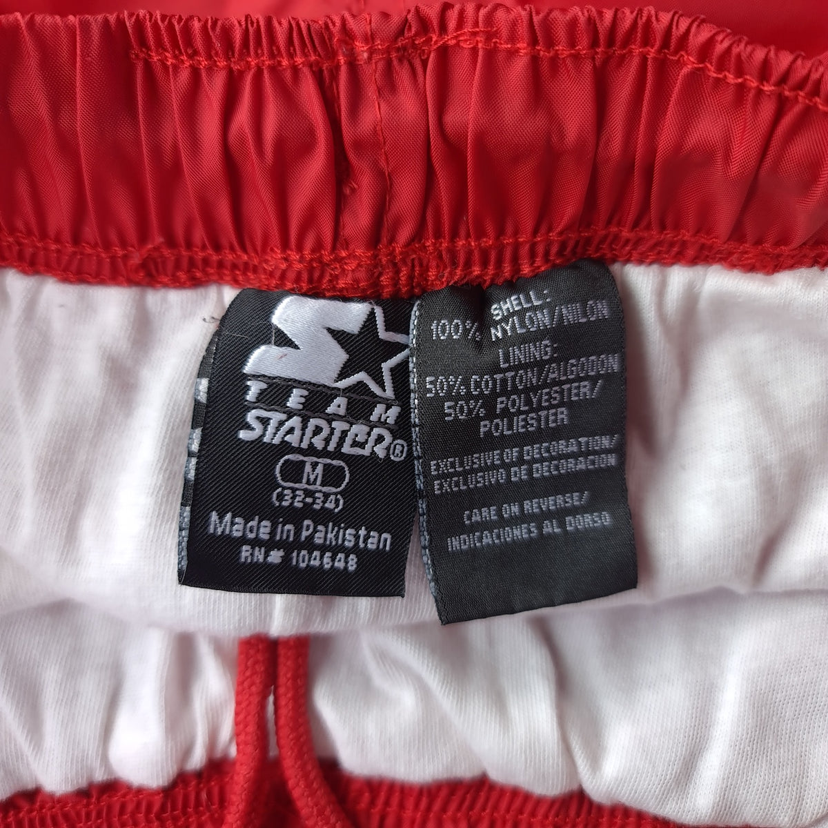 Vintage 90s Starter Wisconsin Badgers NCAA Tracksuit Bottoms