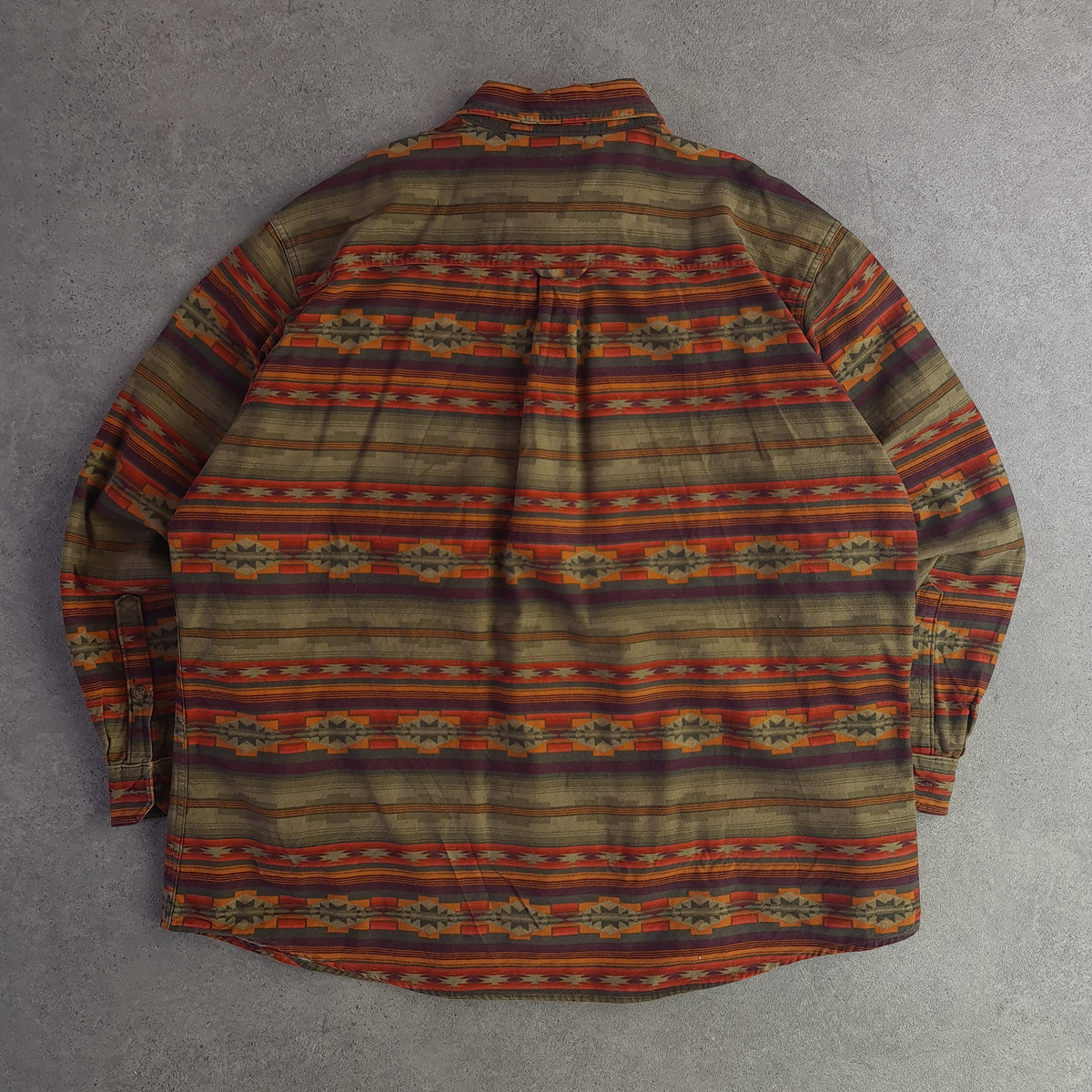 Woolrich Long Sleeve Aztec Patterned Shirt