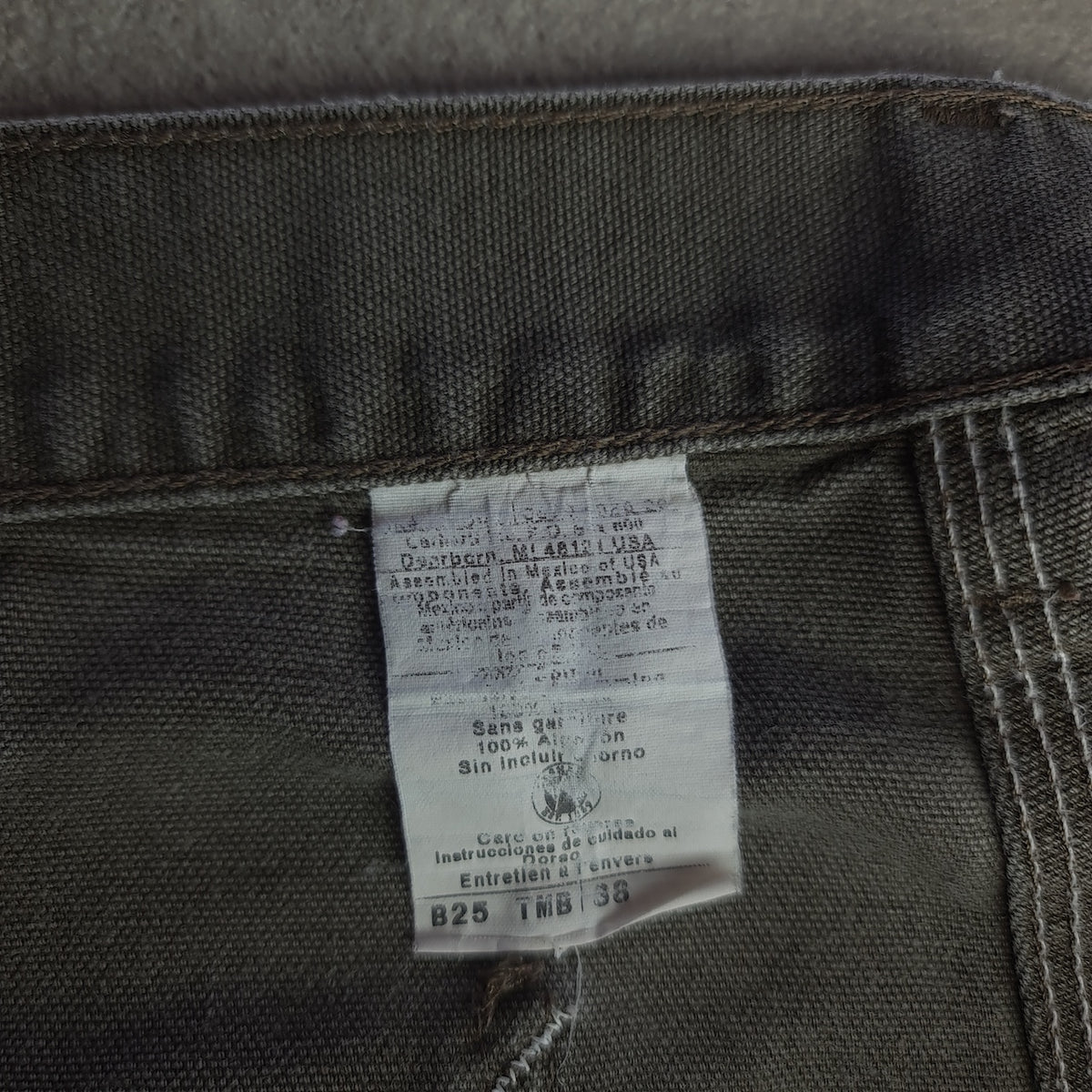 Carhartt B25 Carpenter Shorts