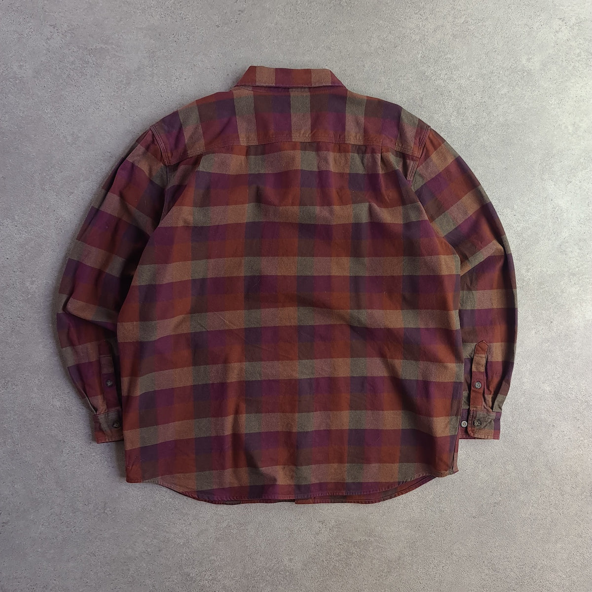 Carhartt Loose Fit Heavyweight Checked Flannel Shirt