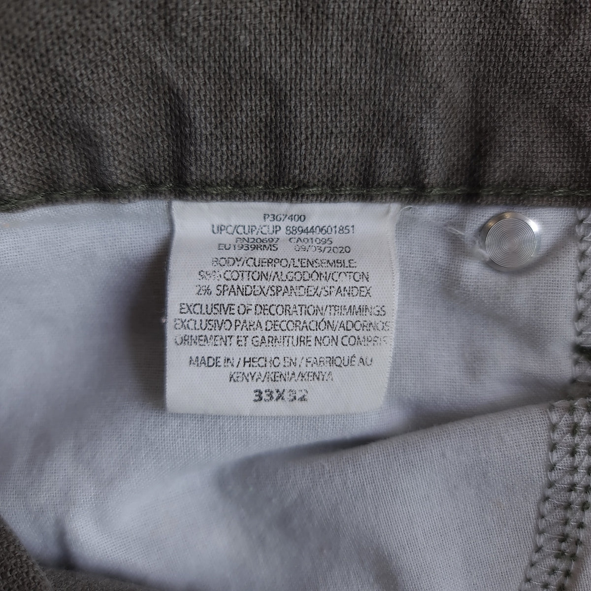 Dickies Duck Canvas Carpenter Pants