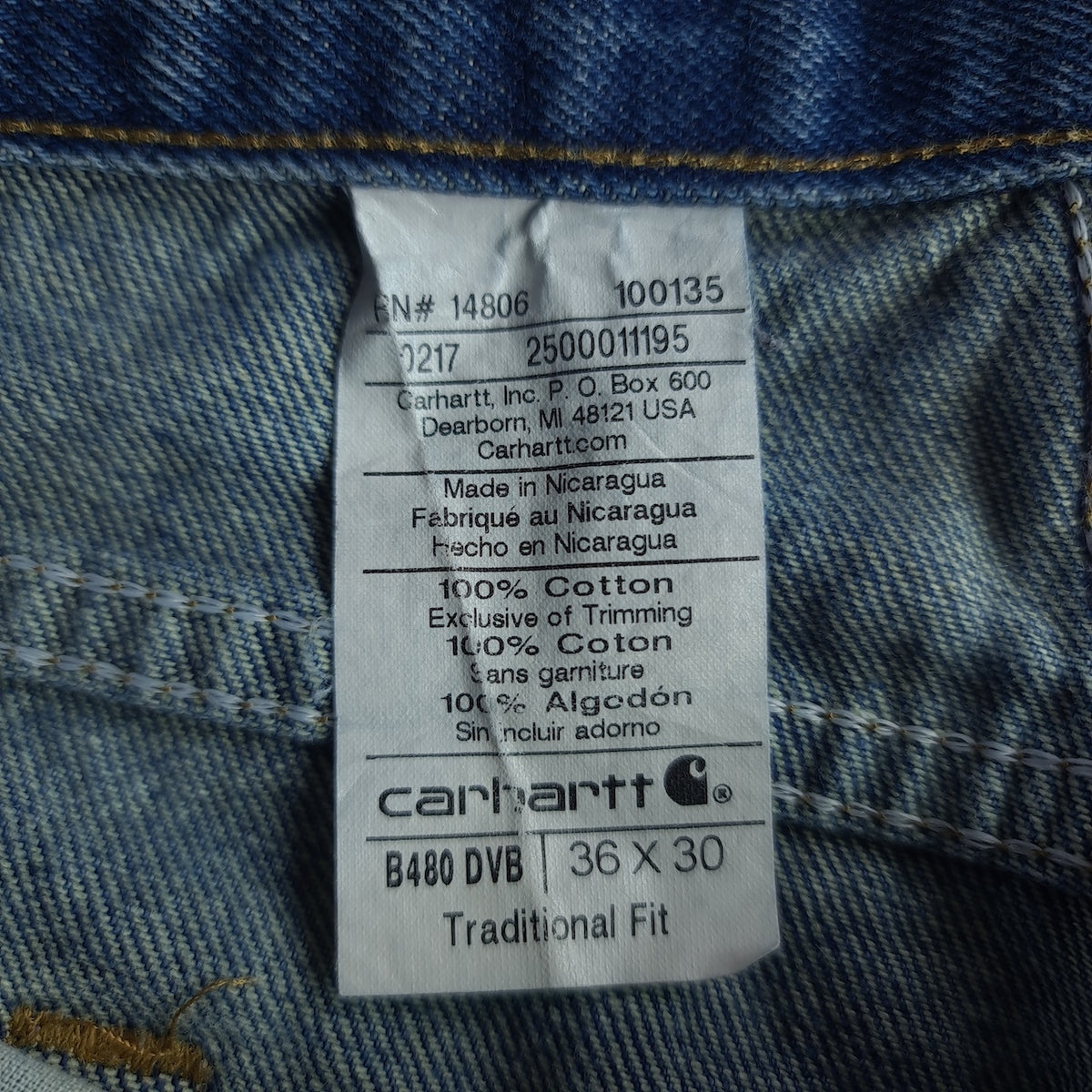 Carhartt B480 Cut Off Shorts