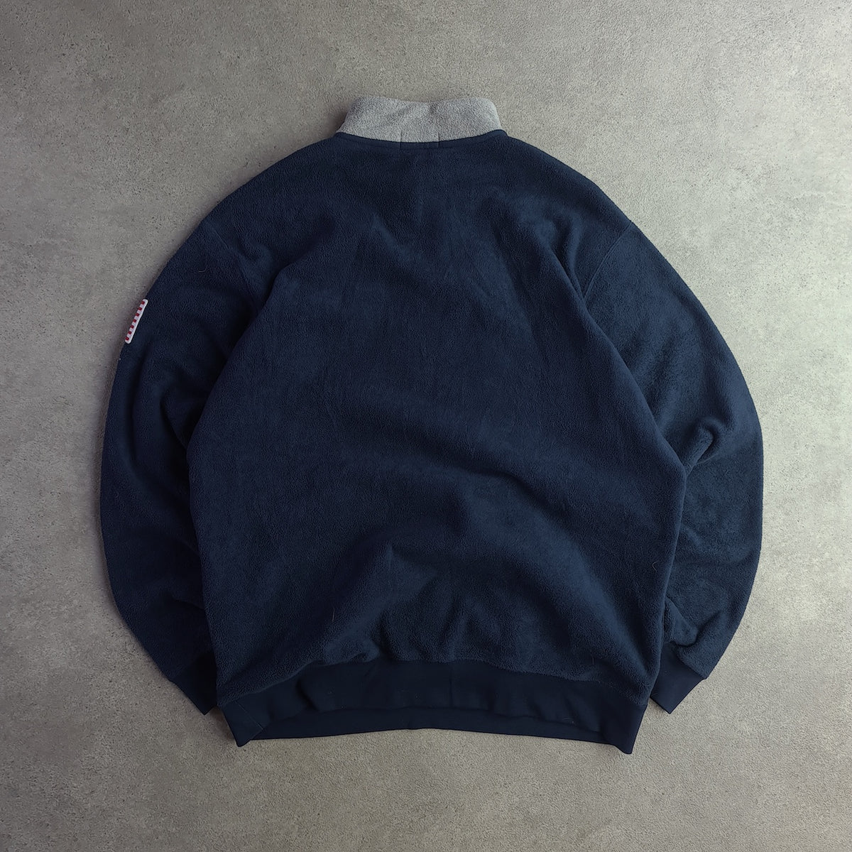 Y2K Ralph Lauren Polo Chest Spellout 1/4 Zip Fleece