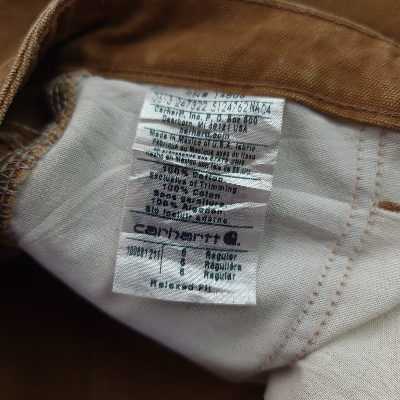 Carhartt Relaxed Fit Double Knee Carpenter Pants