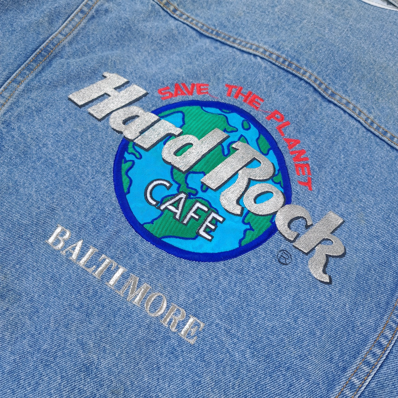 HARD ROCK SAVE THE PLANET Denim Jacket