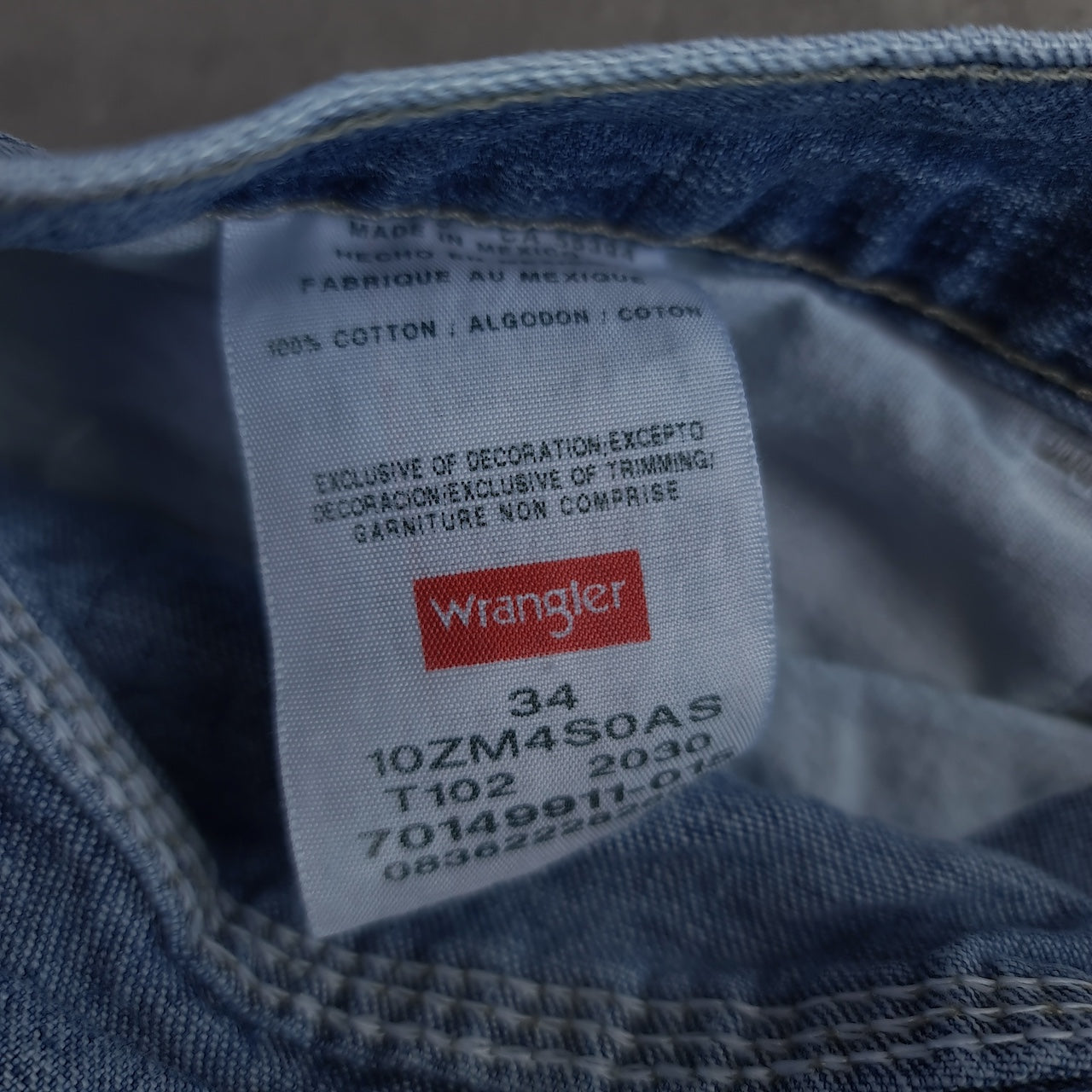 Wrangler Denim Jort Shorts
