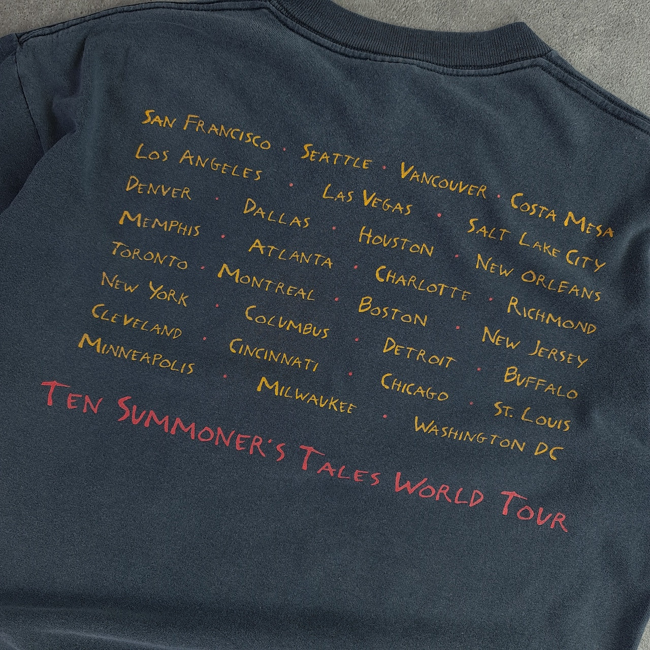 RARE Sting Ten Summoners Tales T-Shirt