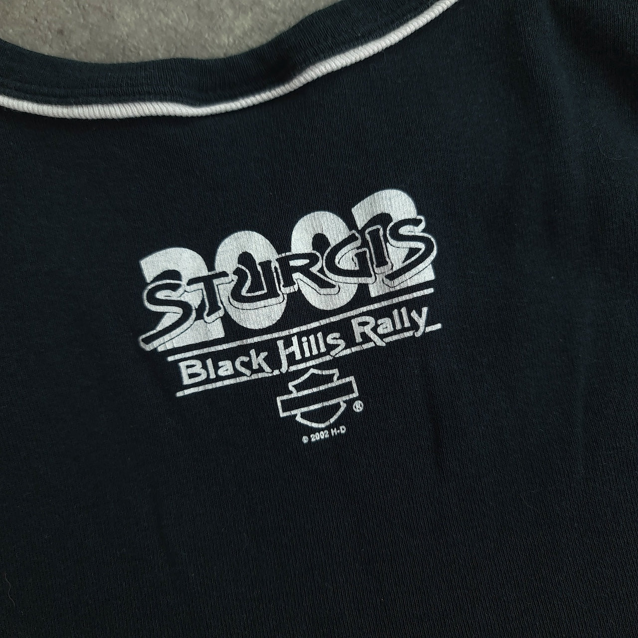 Y2K 2002 Harley Davidson Sturgis Vest Top