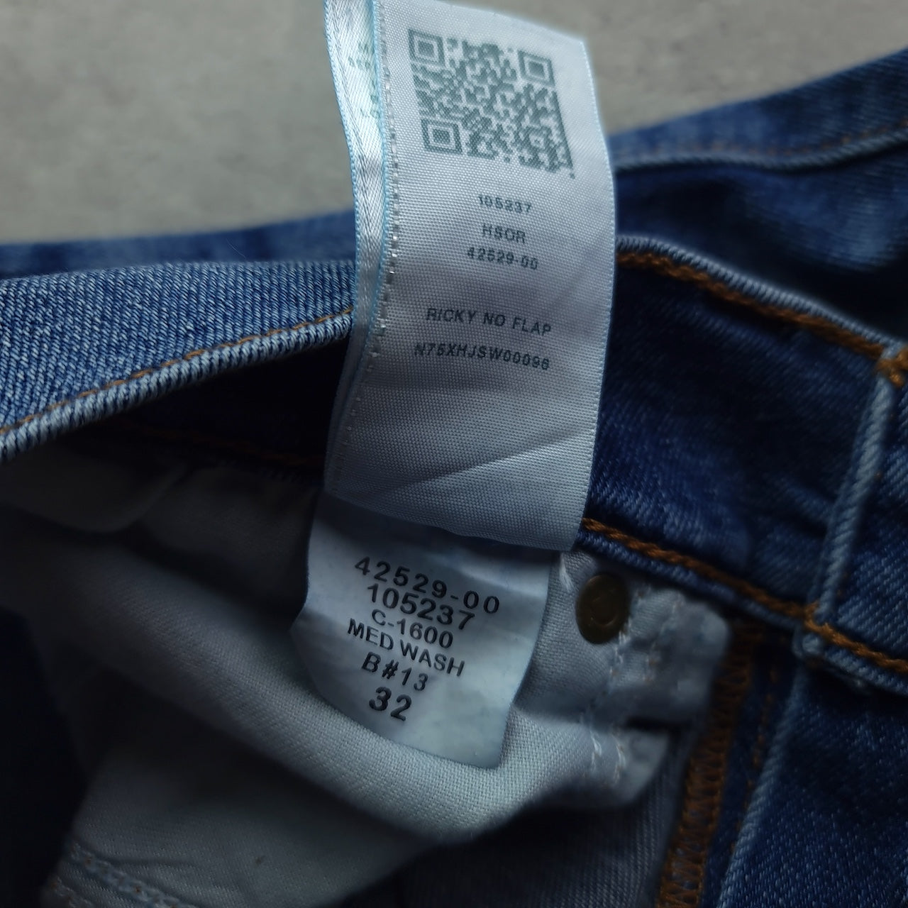 Y2K True Religion Ricky Relaxed Straight Jeans