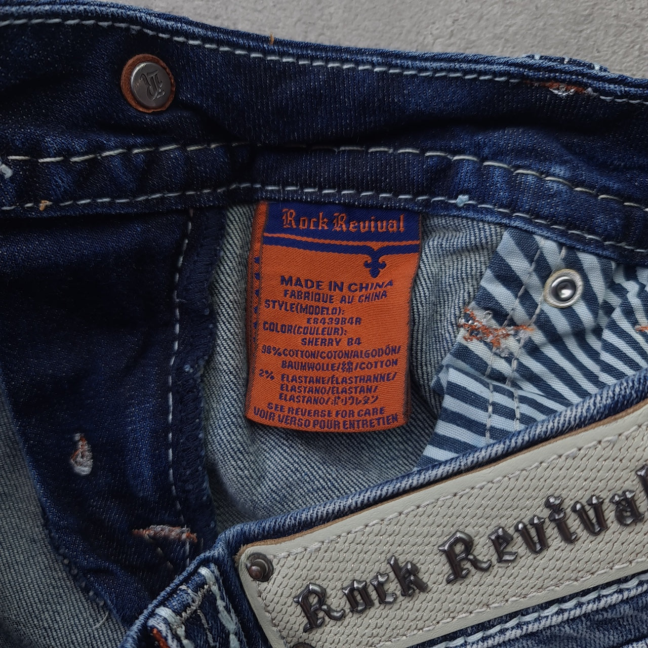 Y2K Rock Revival Sherry Bootcut Embroidered Jeans