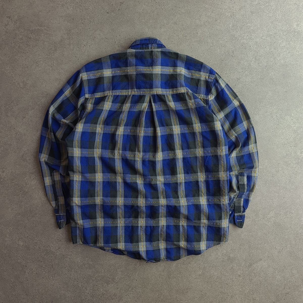 Vintage Levi's Silver Label Plaid Check Flannel Shirt