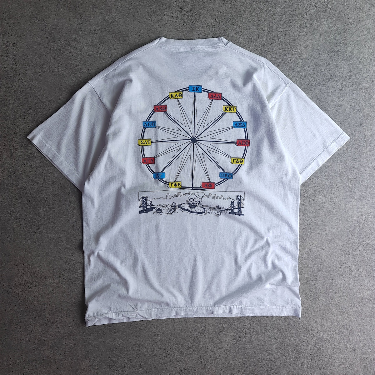 1996 Syracuse University The Ride Never Ends T-Shirt