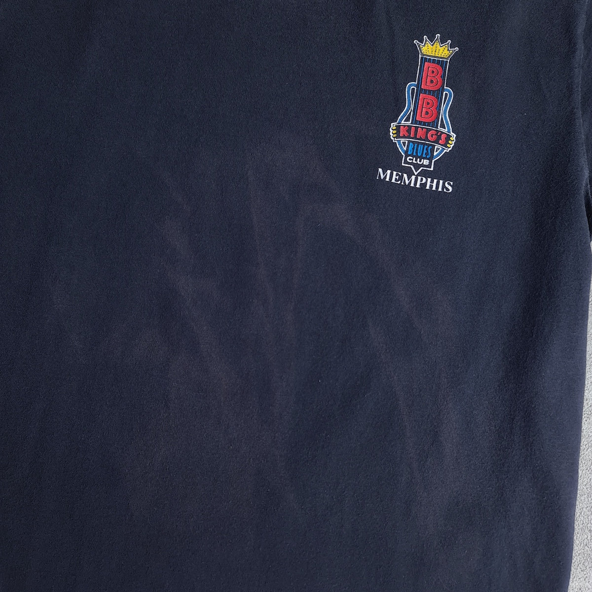 Vintage BB King's Blues Club Memphis Back Print T-Shirt