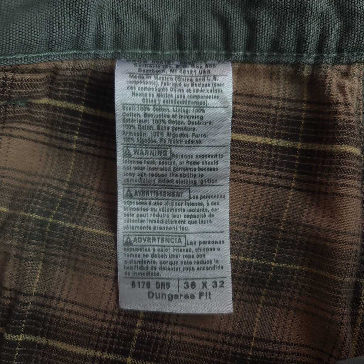 Carhartt Dungaree Fit Carpenter Pants
