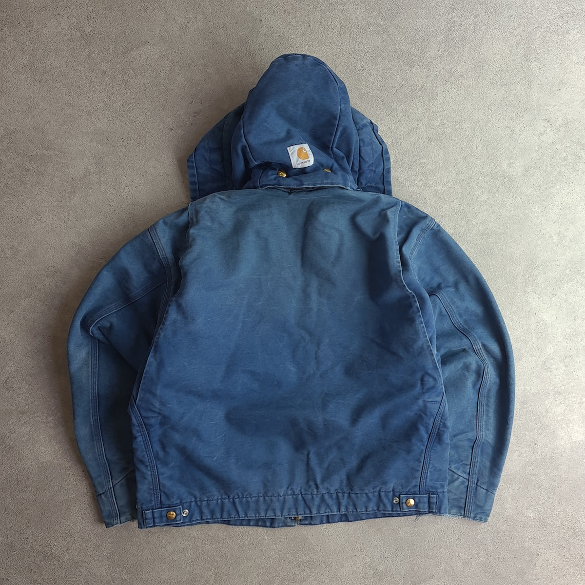 Rare Vintage Carhartt Petrol Blue Detroit Jacket