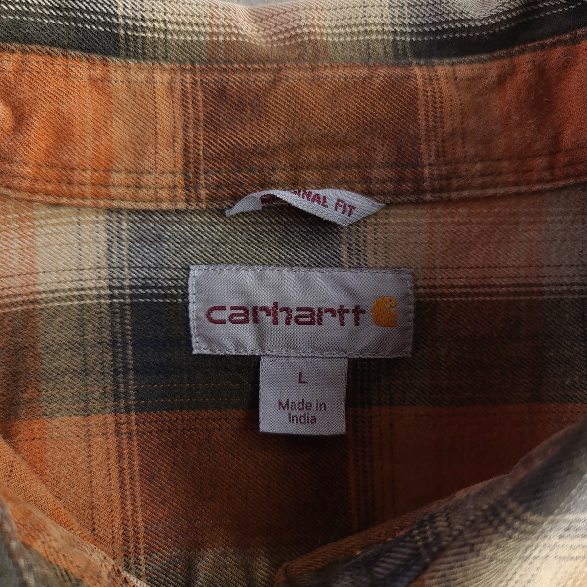 Carhartt Hubbard Checked Heavyweight Flannel Shirt
