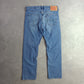Levi's 501 Distressed Medium Wash Jeans