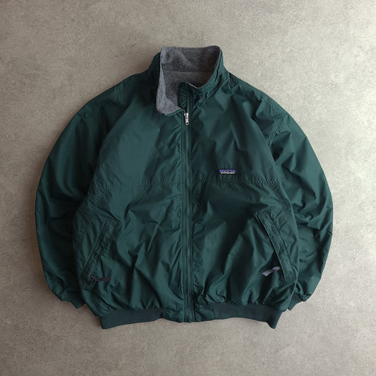 Vintage 90s Patagonia Synchilla Fleece Lined Bomber Jacket