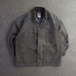 Vintage Carhartt C02 CHT Blanket Lined Distressed Chore Coat