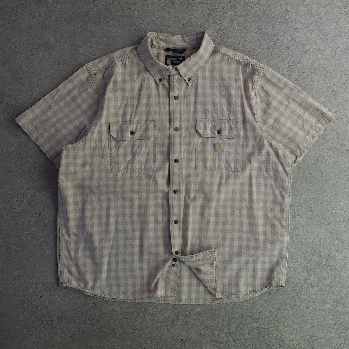 Carhartt Loose Fit Short Sleeve Check Shirt