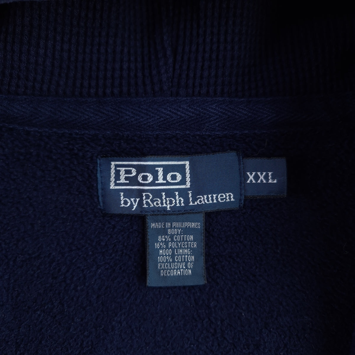 Vintage Ralph Lauren Polo Spellout Logo Hoodie