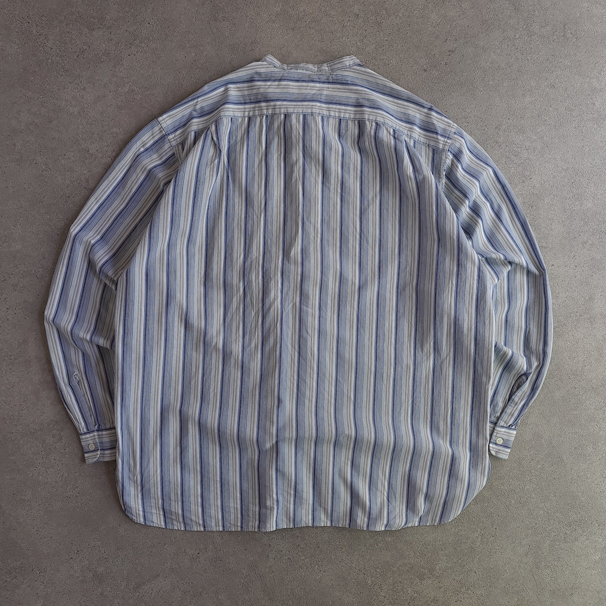 Ralph Lauren Barnes Henley Collar Striped Shirt