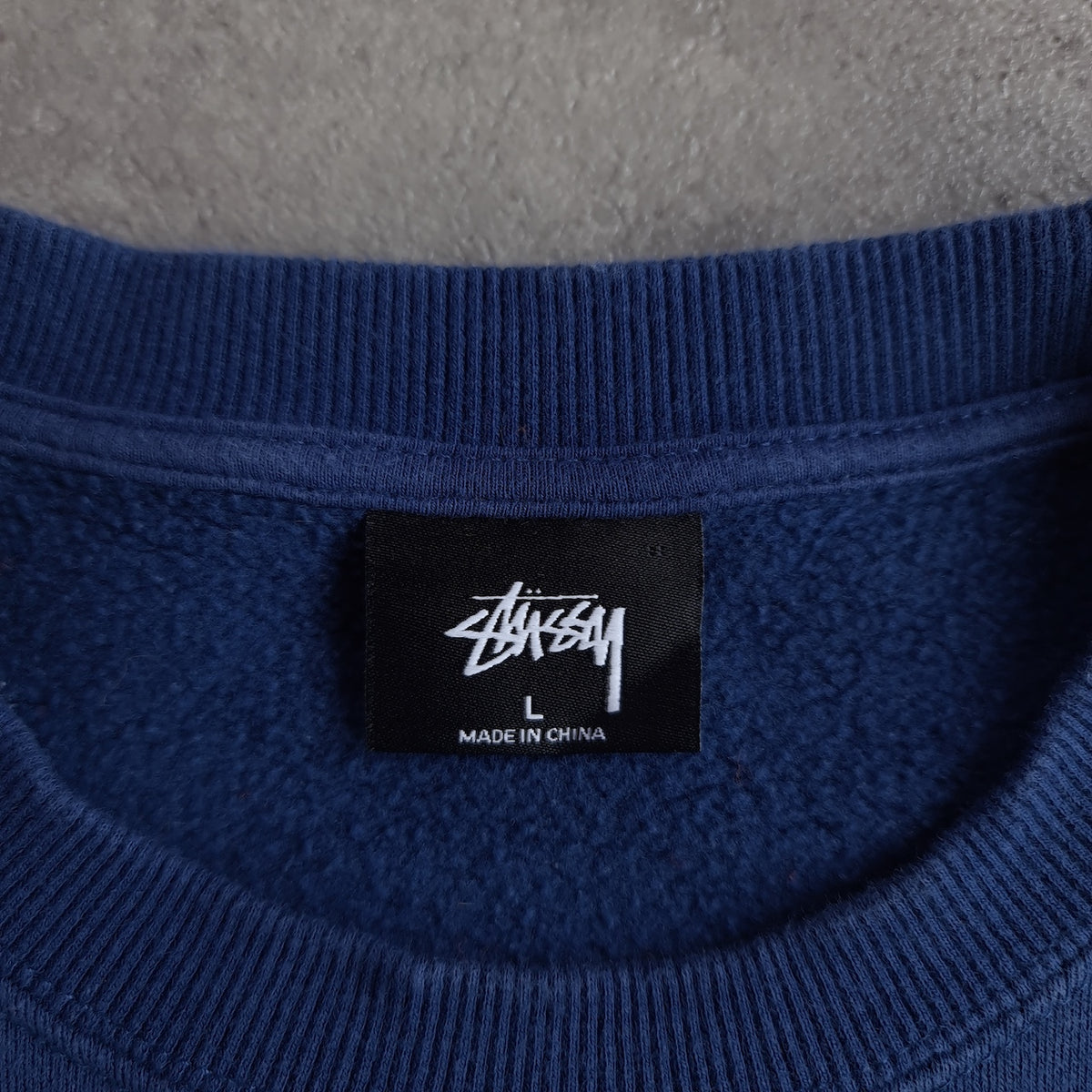 Y2K Stussy Spell Out Sweatshirt