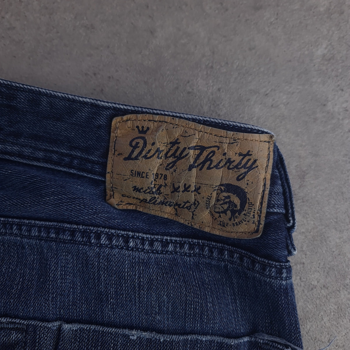 Diesel Heeven Dirty Thirty Rare Limited Edition Slim Tapered Jeans