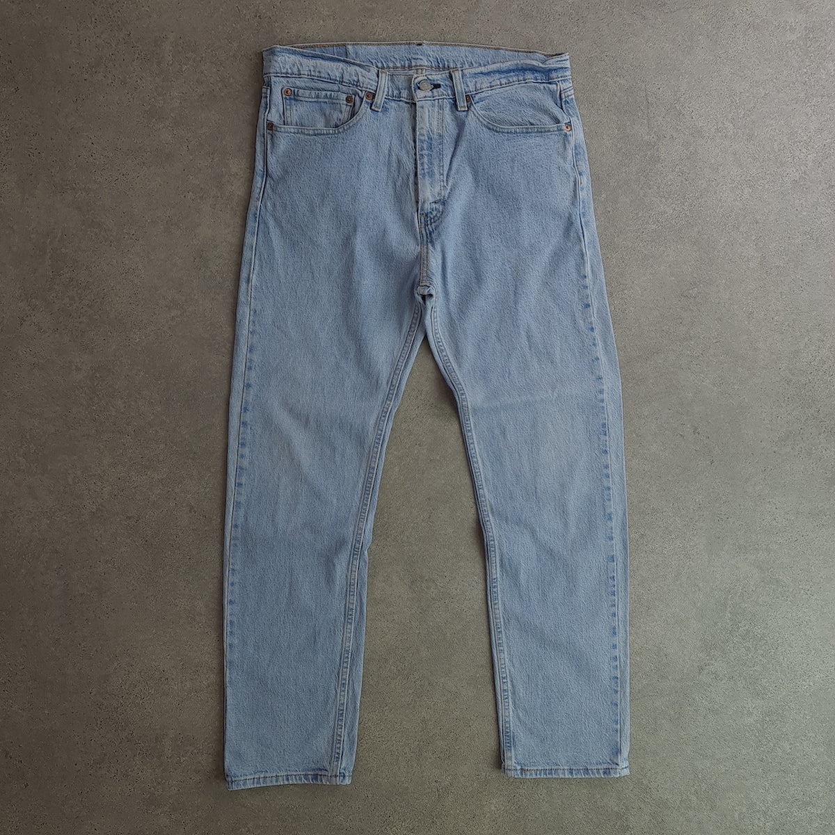 Levi's 505 Regular Fit Light Wash Jeans