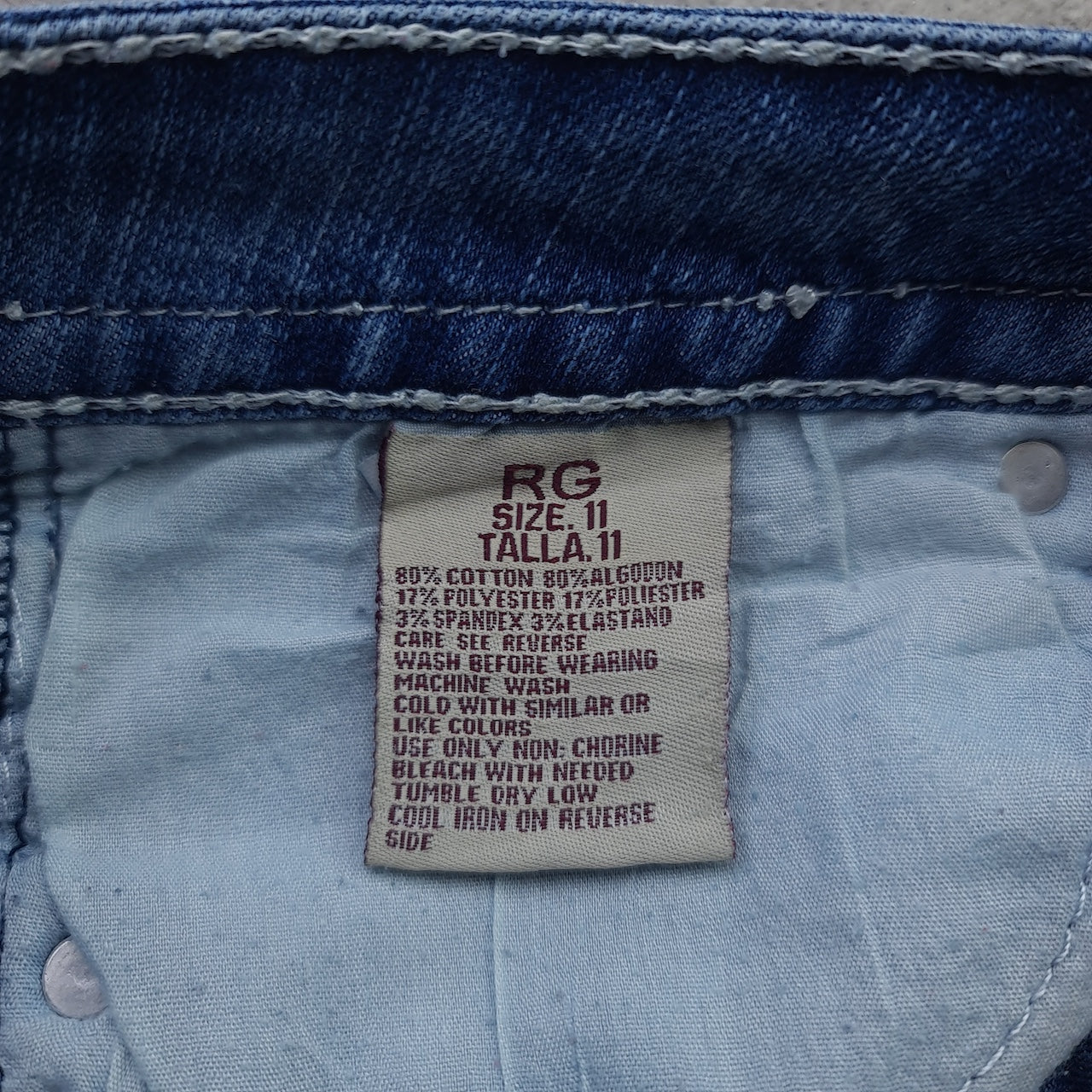 Y2K Rich Girl Embellished Mid Rise Bootcut Jeans