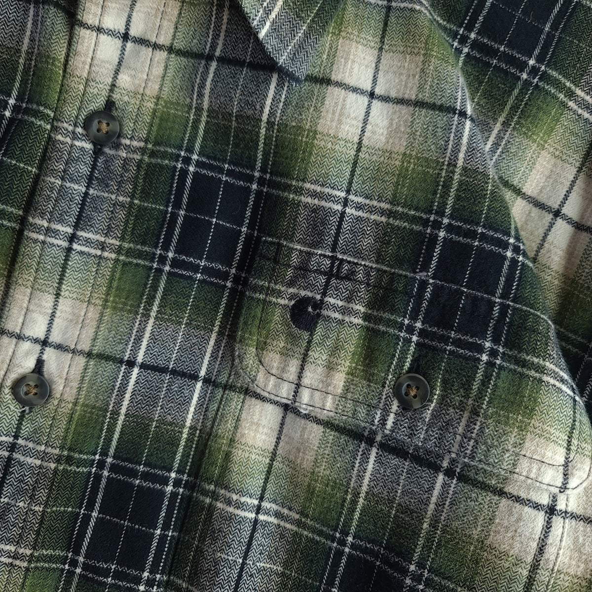 Carhartt Original Fit Plaid Heavyweight Flannel Shirt