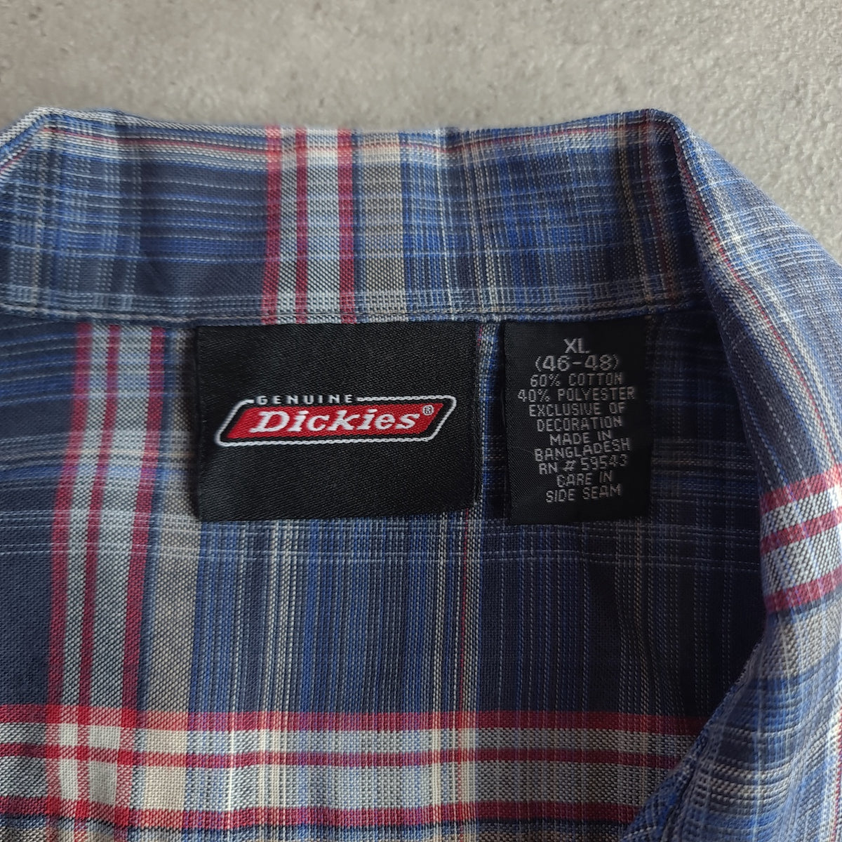 Genuine Dickies Checked Shirt