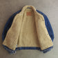 Vintage Levi's Distressed Sherpa Denim Jacket