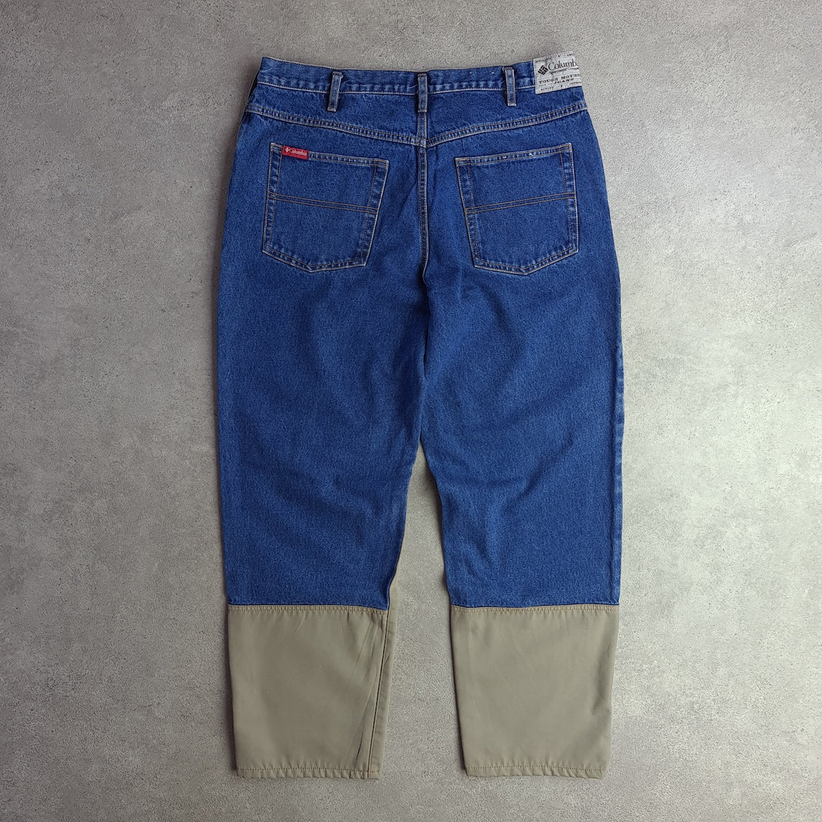 Vintage 90s Columbia Tough Mother Double Front Relaxed Fit Jeans