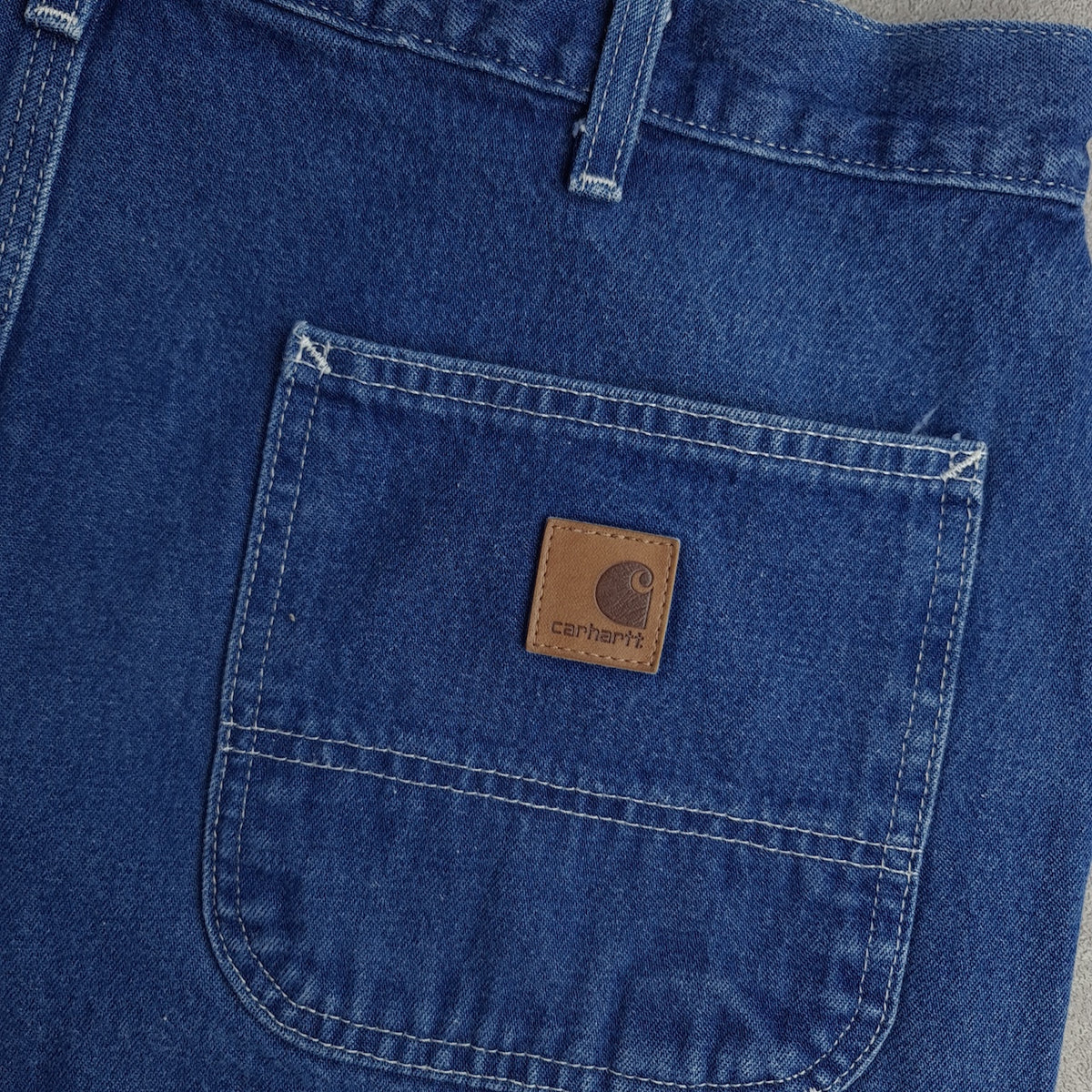 Carhartt B28 Denim Carpenter Jorts