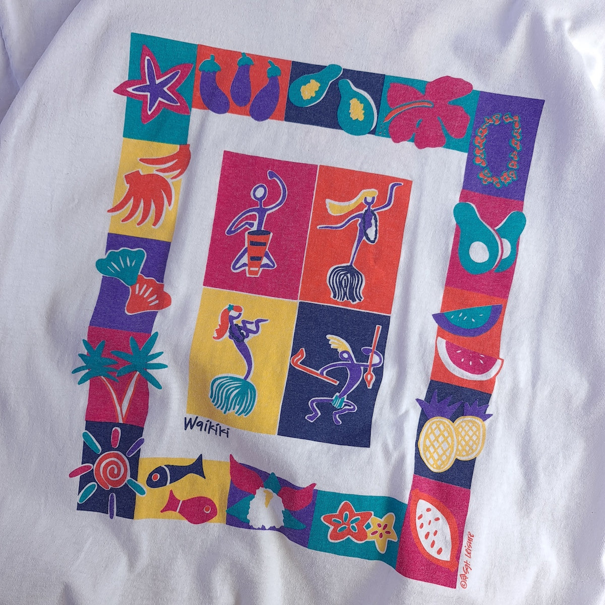 Vintage 90s Sgt Leisure Waikiki T-Shirt