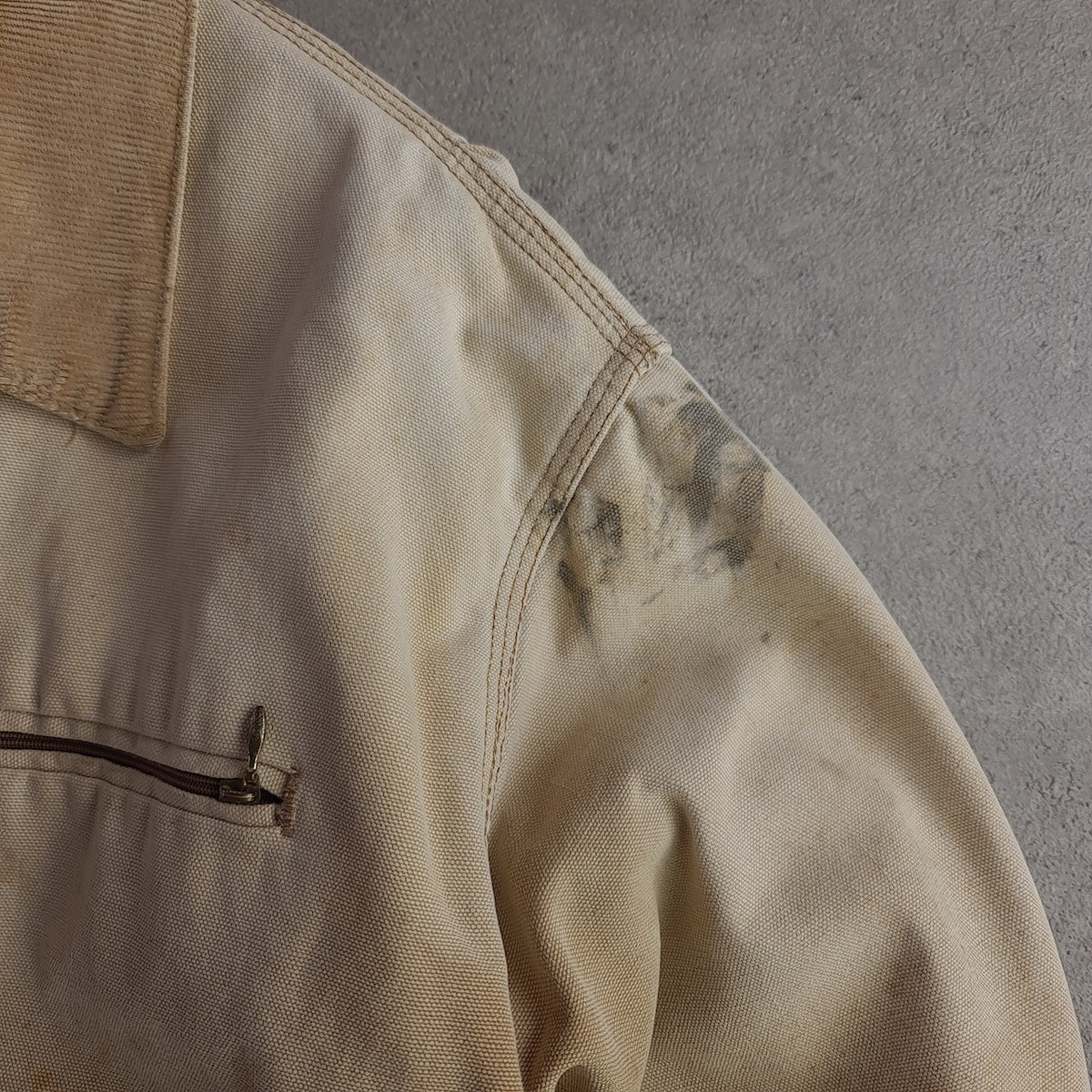 Distressed Carhartt Detroit Jacket