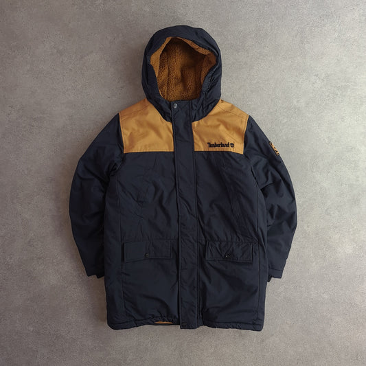 Timberland Women's Sherpa Lined Hooded Parka Coat