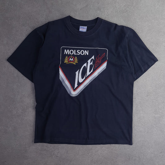 Vintage Molson Ice Brewed Beer T Shirt
