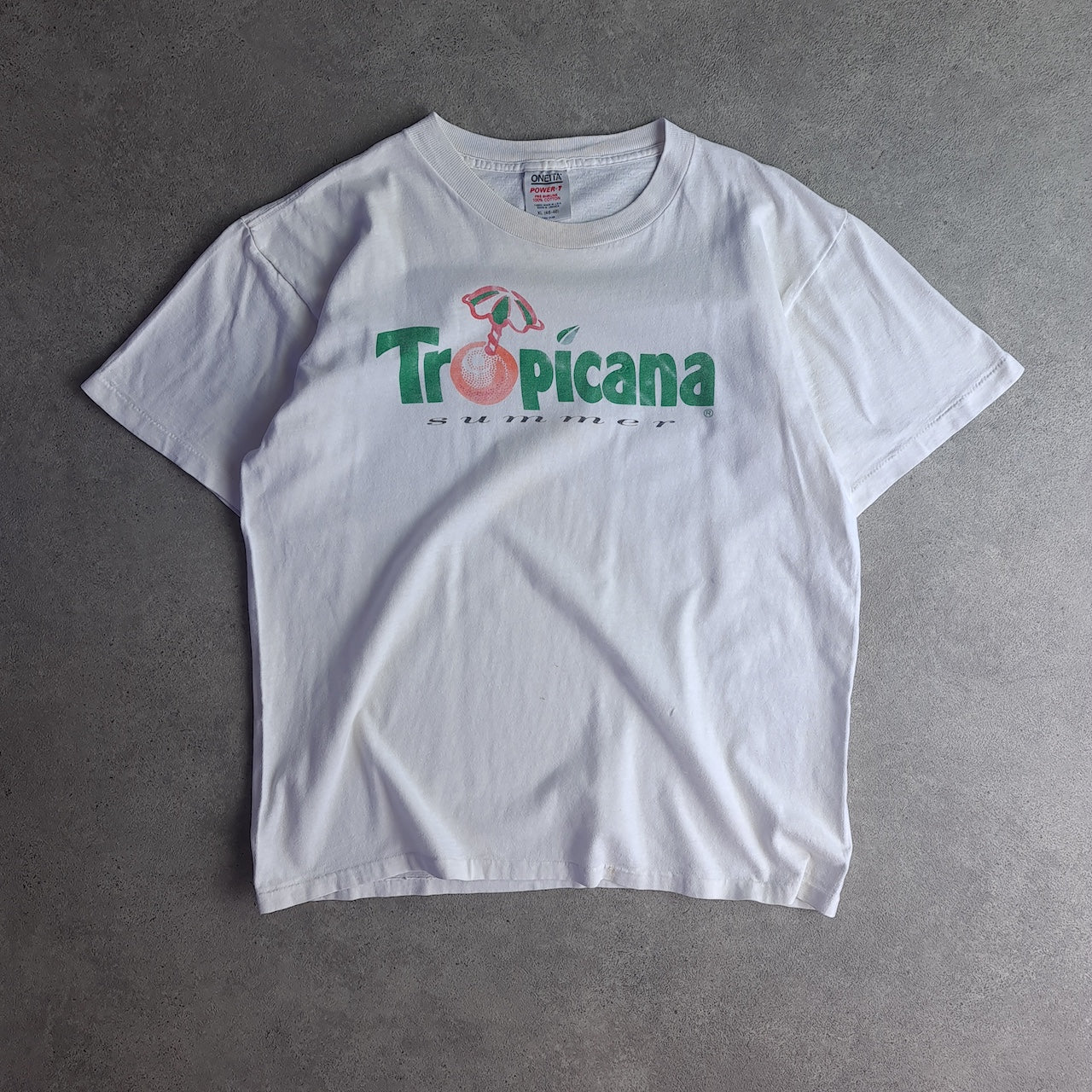 Vintage Tropicana Summer Logo T-Shirt