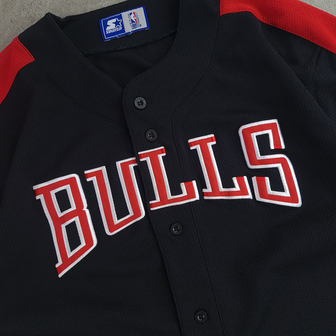 Chicago Bulls Starter Baseball Jersey