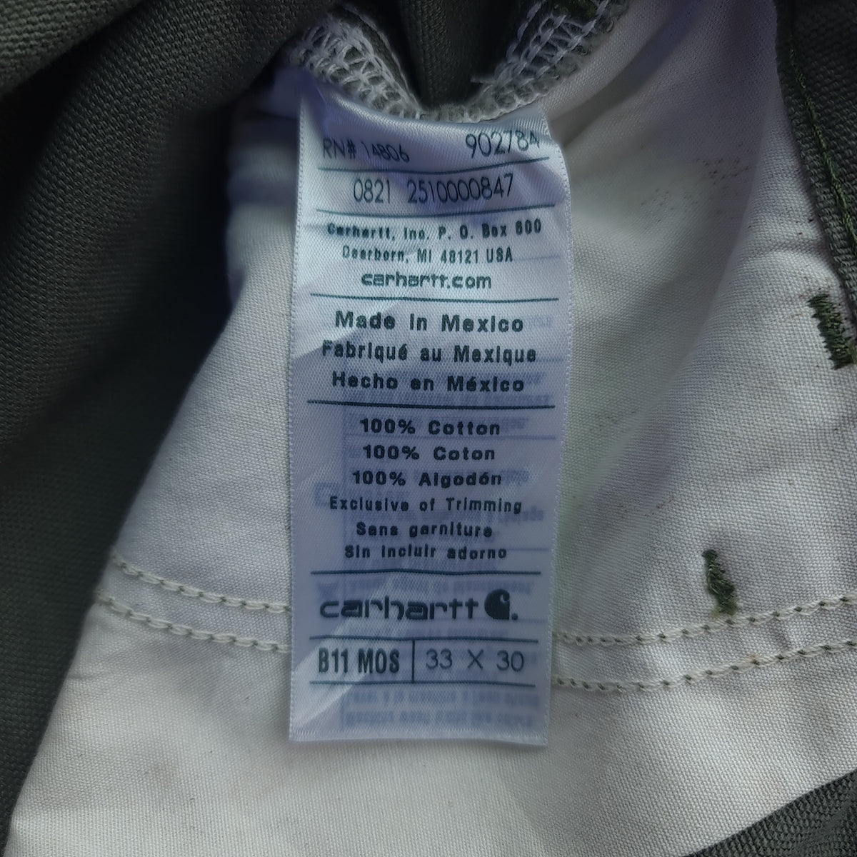 Carhartt Relaxed Fit Carpenter Pants