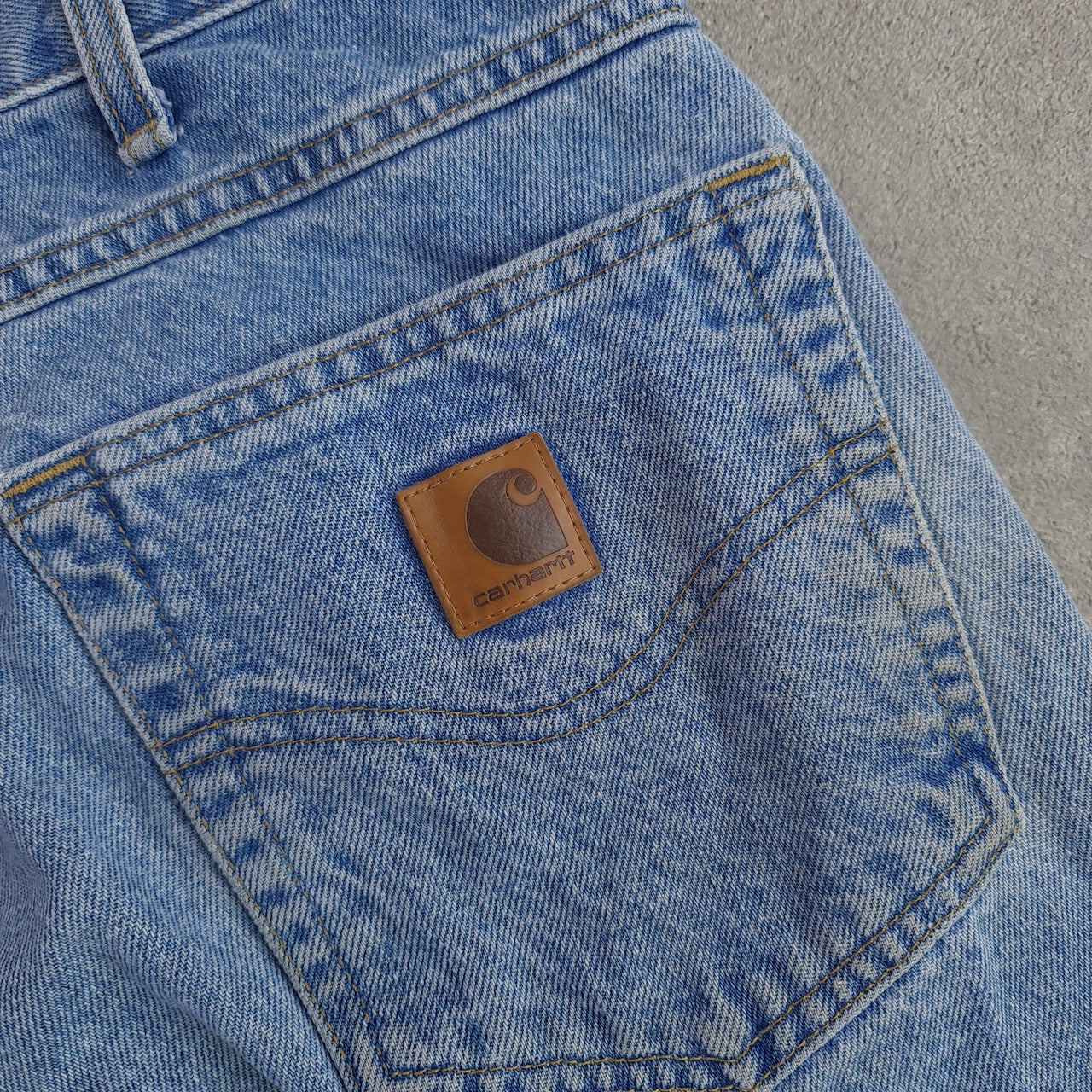 Carhartt B17 DST Light Wash Relaxed Fit Jeans