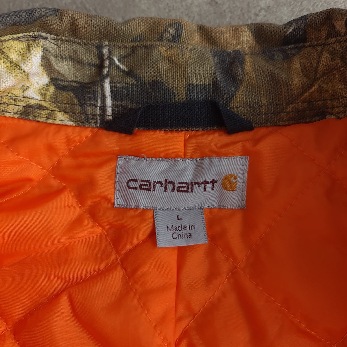 Carhartt Wexford Realtree Camo Insulated Shirt Jacket