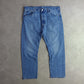 Levi's 501 Distressed Medium Wash Jeans